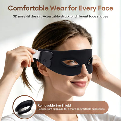 7-Color Flexible Silicone LED Photon Eye Mask