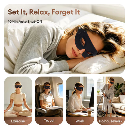 7-Color Flexible Silicone LED Photon Eye Mask