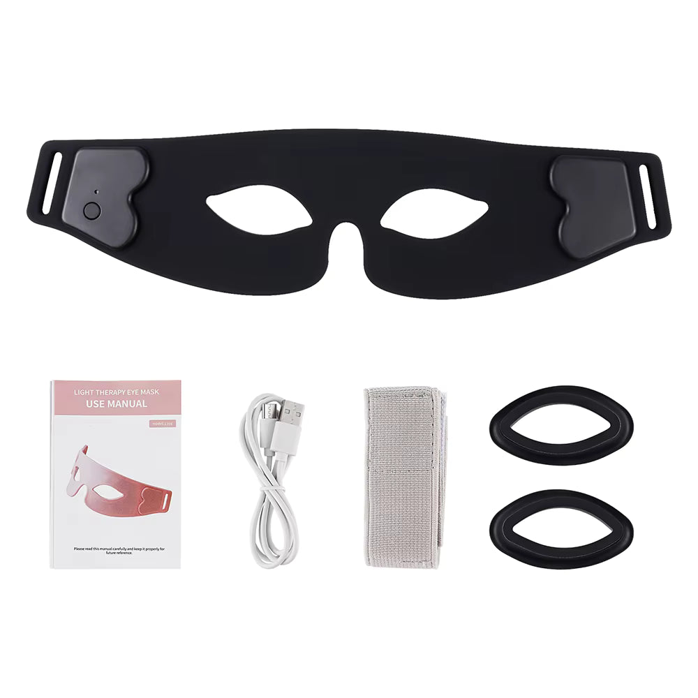 7-Color Flexible Silicone LED Photon Eye Mask