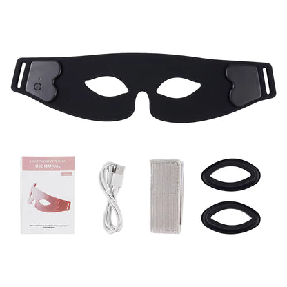 7-Color Flexible Silicone LED Photon Eye Mask